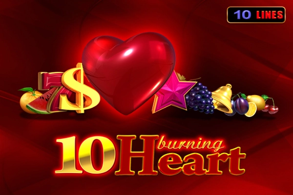 10 Burning Heart - безплатни казино игри онлайн